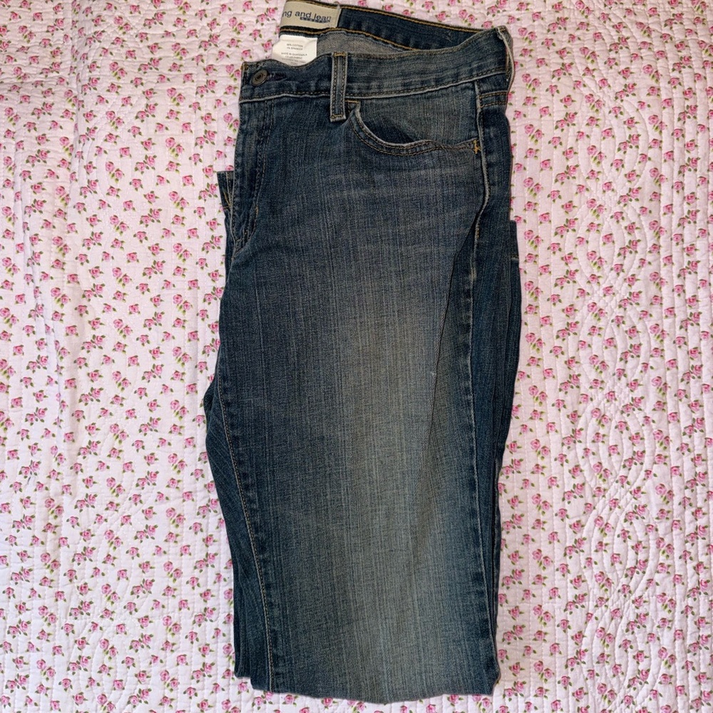 GAP Long and Lean Stretch Jeans - Blue